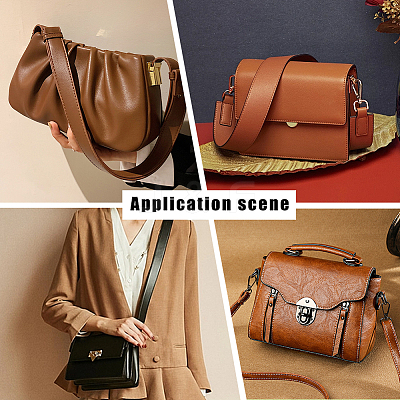 Double-sided Cowhide Leather Wide Bag Handles FIND-WH00128-65B-1