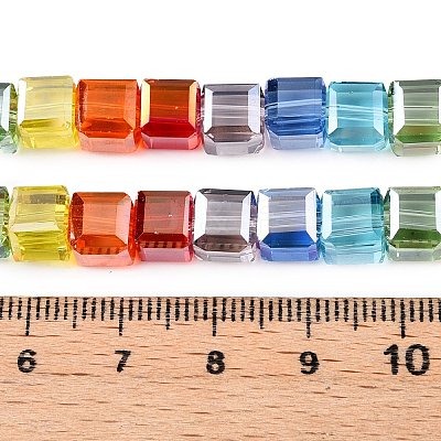 Transparent Glass Beads Strands GLAA-T023-A21-01-1
