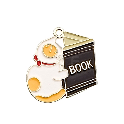 Alloy Enamel Pendants PW-WG88078-01-1