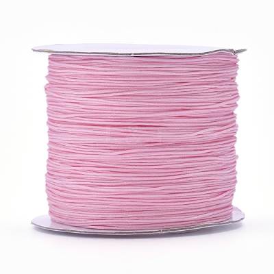 Nylon Braided Cord for Woven Jewelry Making Macrame Craft NWIR-D055-0.6mm-06-1