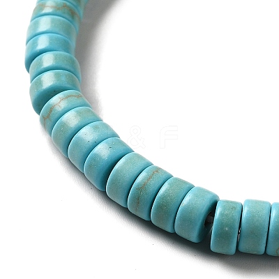 Synthetic Turquoise Dyed Beads Strands G-E594-20B-1