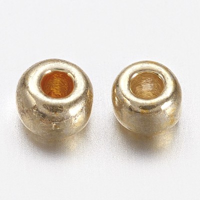 8/0 Electroplate Glass Seed Beads X-SEED-Q004-2-1