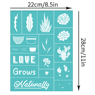 Self-Adhesive Silk Screen Printing Stencil DIY-WH0173-021-X-1