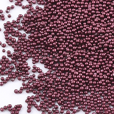 Plated Glass Seed Beads SEED-S019-01A-01-1