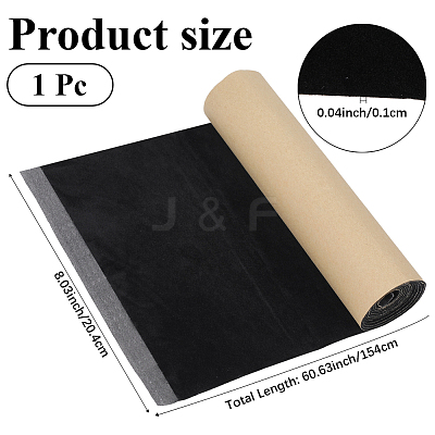 1Pc Flocking Cloth Self-adhesive Fabric DIY-CY0001-88D-1