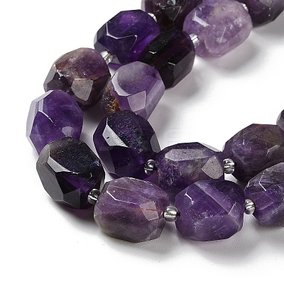 Natural Amethyst Beads Strands G-C105-A01-01-1