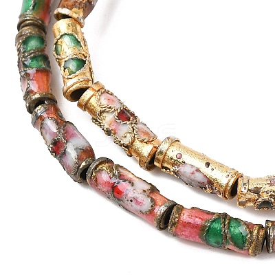 Handmade Cloisonne Beads CLB-F001-02M-1