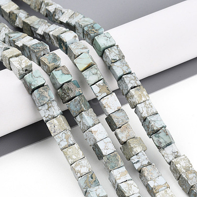 Natural Variscite Beads Strands G-T140-41A-1