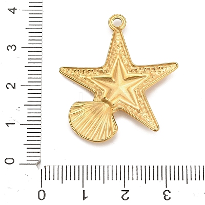304 Stainless Steel Pendants LS-STAS-P417-04A-G-1