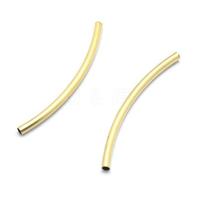 Brass Tube Beads KK-A143-35C-C-RS-1