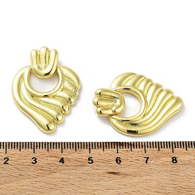 Brass Pendants KK-K353-05G-1