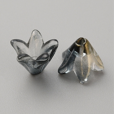 Handmade Lampwork Beads Cap LAMP-TAC0006-08D-1