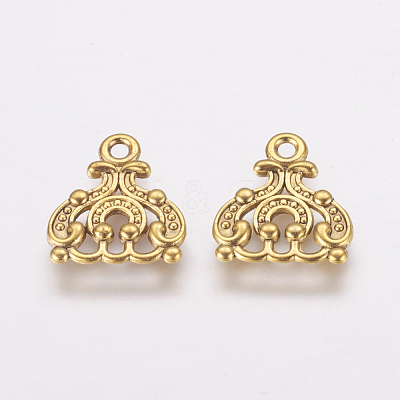 Tibetan Style Links TIBEP-LF0067YKG-AG-LF-1