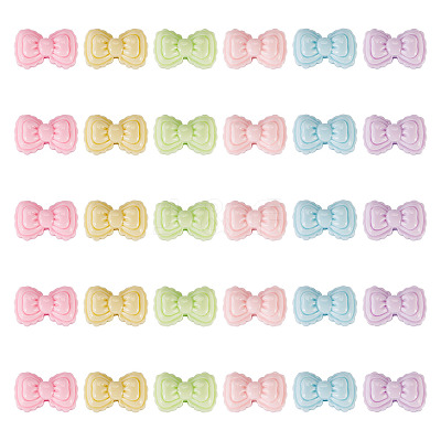 30Pcs Opaque Resin Decoden Cabochons RESI-TADJ0001-13B-1