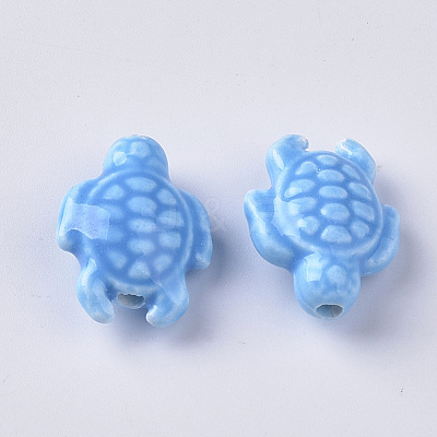 Handmade Porcelain Beads PORC-T005-001H-1