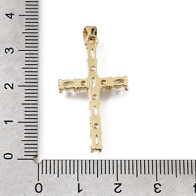 Easter Brass Pave Cubic Zirconia Pendants CU-E002-01C-G07-1