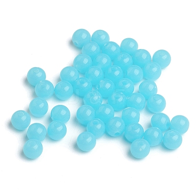 Fluorescent Acrylic Beads LS-MACR-R517-6mm-05-1