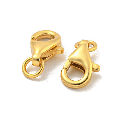 925 Sterling Silver Lobster Claw Clasps STER-C005-09G-1