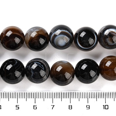 Natural Eye Agate Beads Strands G-NH0019-F01-02-1