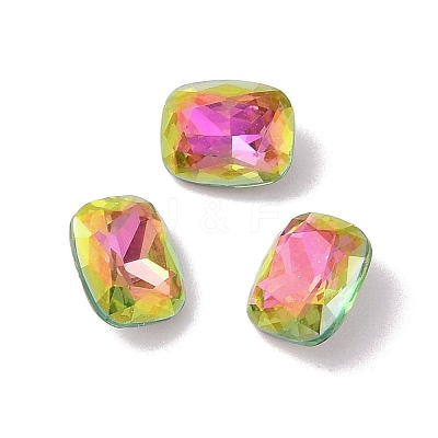 Glass Rhinestone Cabochons RGLA-L029-01B-LRLA-1