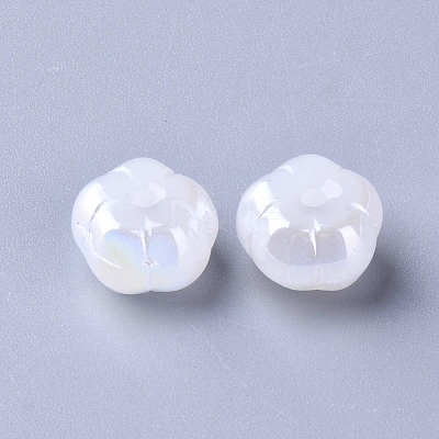 Imitation Jade Glass Beads GLAA-S190-002B-01-1