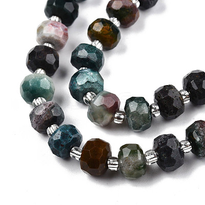 Natural Ocean Jasper Beads Strands G-N327-08V-1