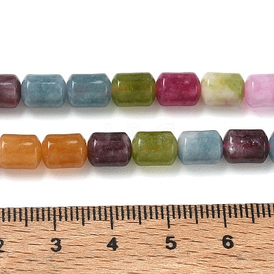 Dyed Natural White Jade Beads Strands GG-CBAADBA-A02-1
