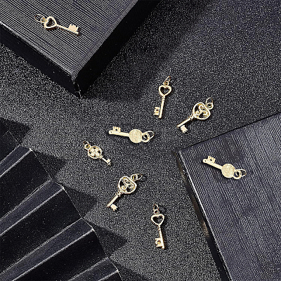 32Pcs 4 Style Alloy Pendants FIND-BC0001-94-1