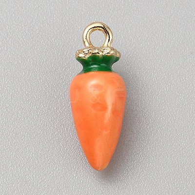 Alloy Enamel Pendants FIND-CJC0024-48A-1