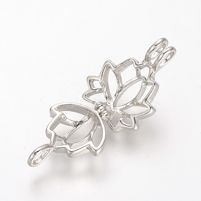 Alloy Locket Pendants X-PALLOY-S062-40P-1