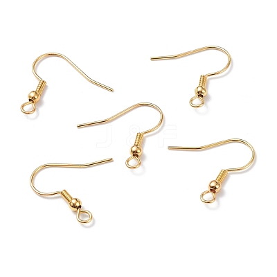 304 Stainless Steel Earring Hooks STAS-T031-17G-1