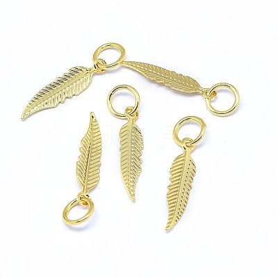 Brass Pendants KK-F764-02G-1
