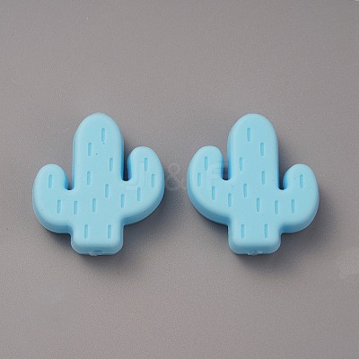 Food Grade Eco-Friendly Silicone Beads LS-SIL-WH0013-23A-1