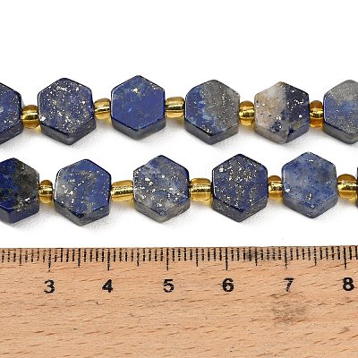 Natural Lapis Lazuli Beads Strands G-F833-B11-01-1