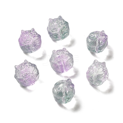 Transparent Glass Beads GLAA-D025-05I-1