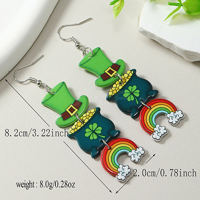 Acrylic Dangle Earrings FS-WG4D8B0-02-1