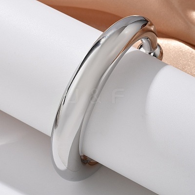 304 Stainless Steel Cuff Bangles BJEW-S161-05P-1
