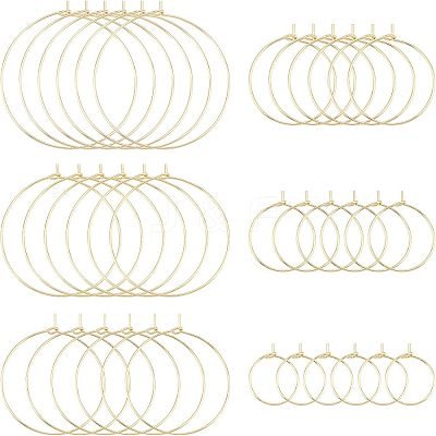 304 Stainless Steel Wine Glass Charms Rings STAS-UN0001-72G-1