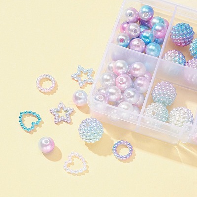 DIY Imitation Pearl Jewelry Making Finding Kit DIY-FS0003-99-1