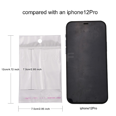 Rectangle Cellophane Bags X-OPC-F001-03E-1