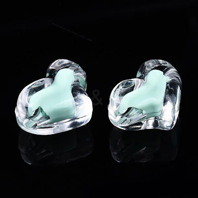 Transparent Acrylic Beads TACR-N011-008A-01-1