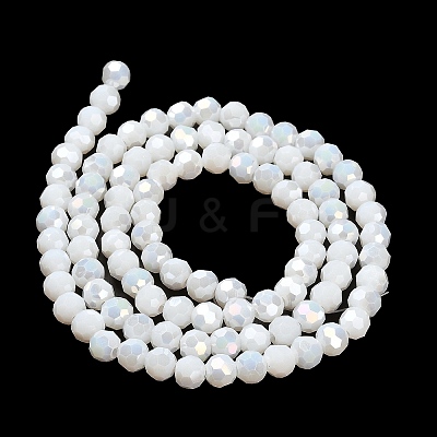 Opaque Glass Beads Stands EGLA-A035-P6mm-B01-1