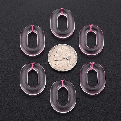 Transparent Acrylic Linking Rings MACR-S373-19-B12-1