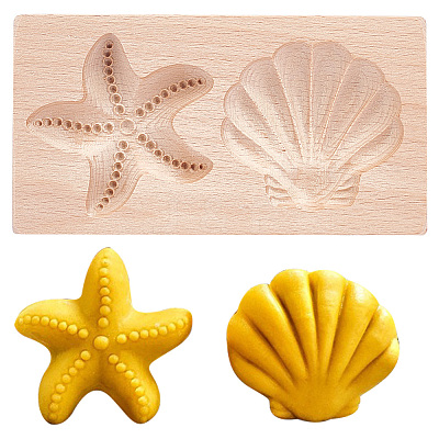 Wooden Cookie Molds DIY-WH0304-967-1