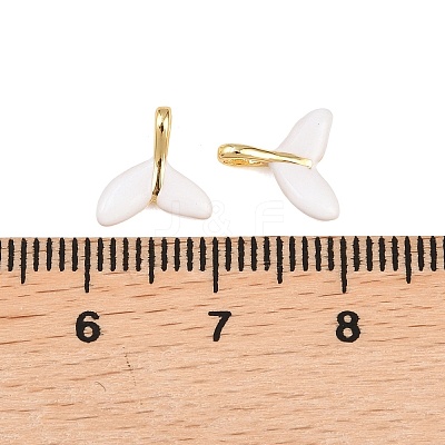 Brass Enamel Charms KK-B167-02G-02-1