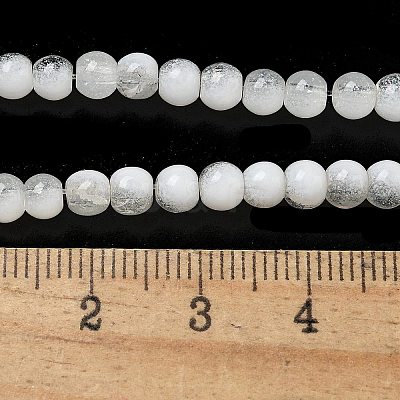 Crackle Glass Beads Strands GLAA-U001-4mm-07-1