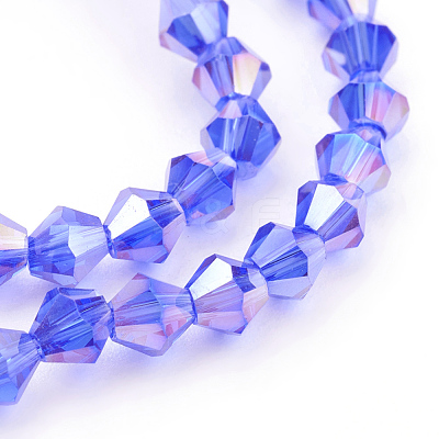 Glass Beads Strands EGLA-S056-02-1