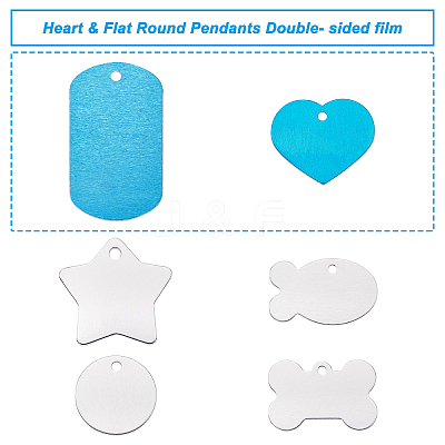 Aluminum Big Pendants ALUM-BC0001-49-1