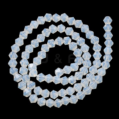Imitation Jade Glass Beads Strands GLAA-F029-J4mm-05-1