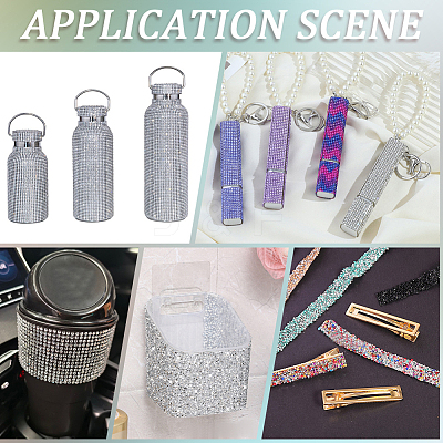 Self-adhesion Glass Hotfix Rhinestone DIY-WH20013-98A-1